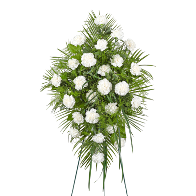 Peaceful in White Standing Spray – photo 2