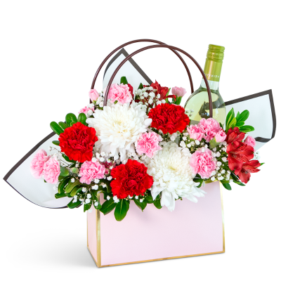 Toast to Romance Tote with White Wine – photo 2