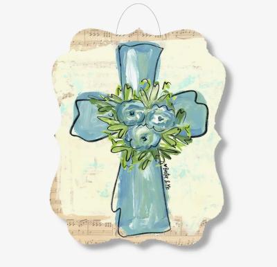 Blue Cross Door Hanger – photo 2