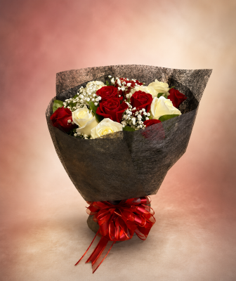 Timeless Wrapped Bouquet Vase