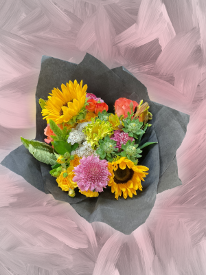 Flowers In A Wrap