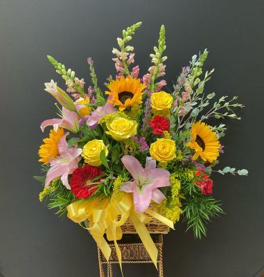 Luxury Golden Garden Basket – photo 2